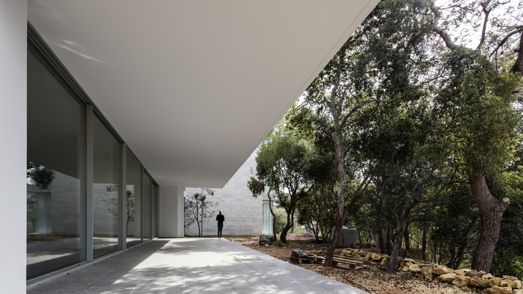 森林中的和谐四重奏·贝鲁特郊区绿色住宅设计-7