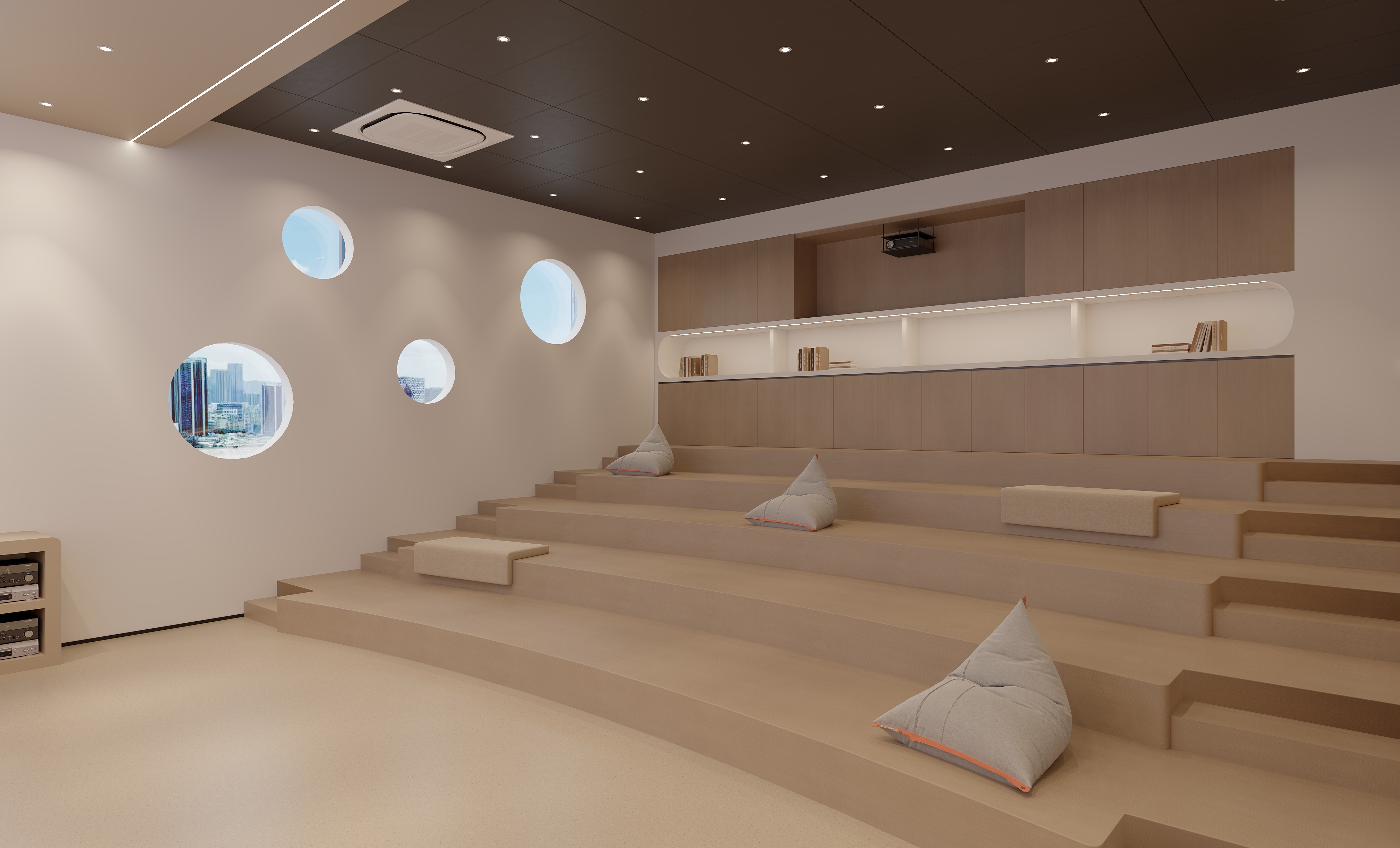 工装,培训基地设计丨中国重庆丨羽墨装饰设计-14