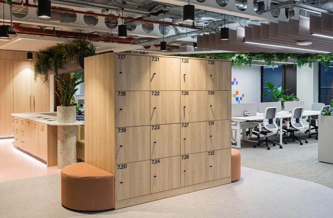 移动网络Virgin Media O2混合办公设计丨英国曼彻斯特丨SpaceInvader设计师事务所-129