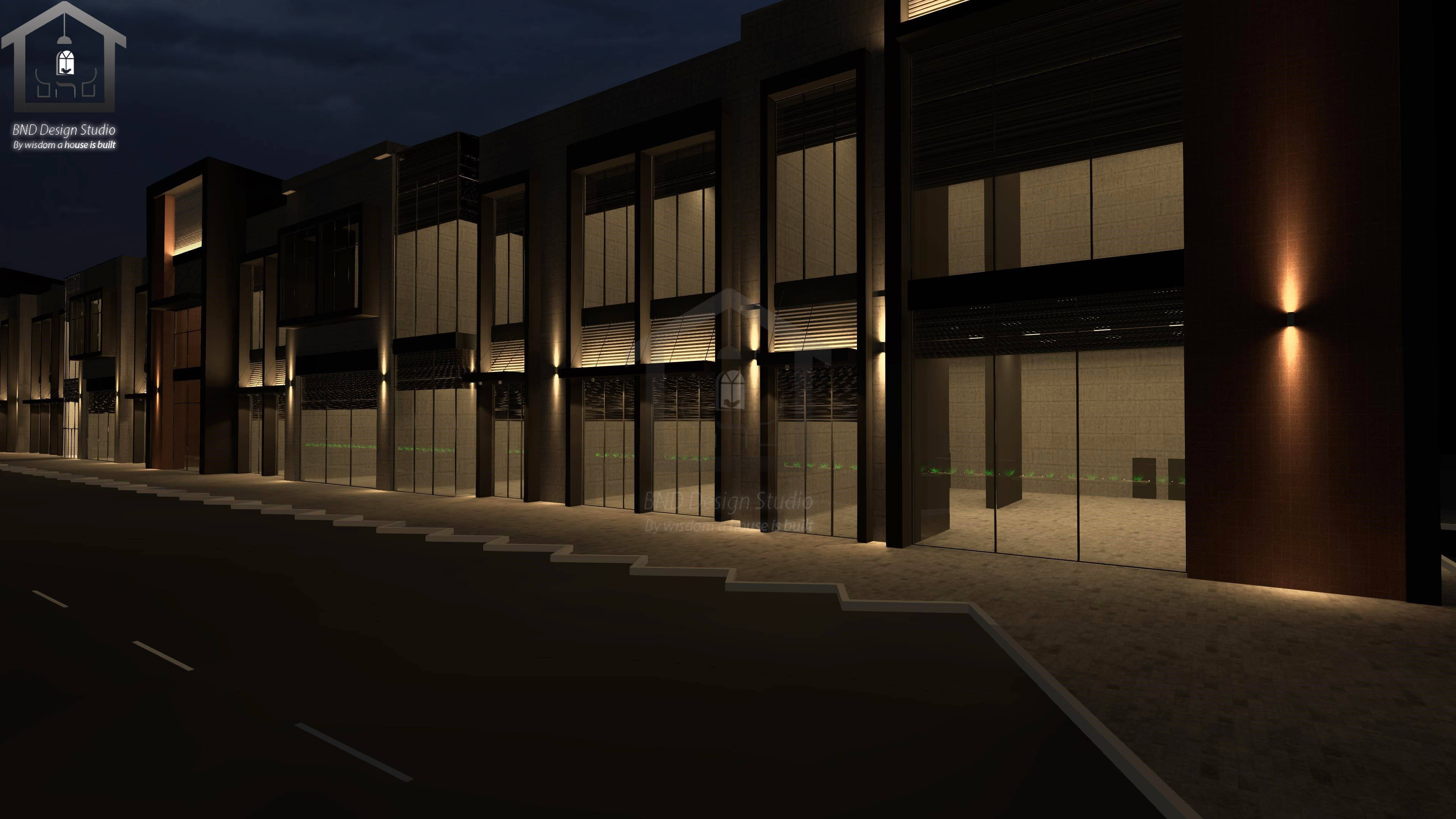 Facade Lighting Design - Mall - Saudi Arabia-5