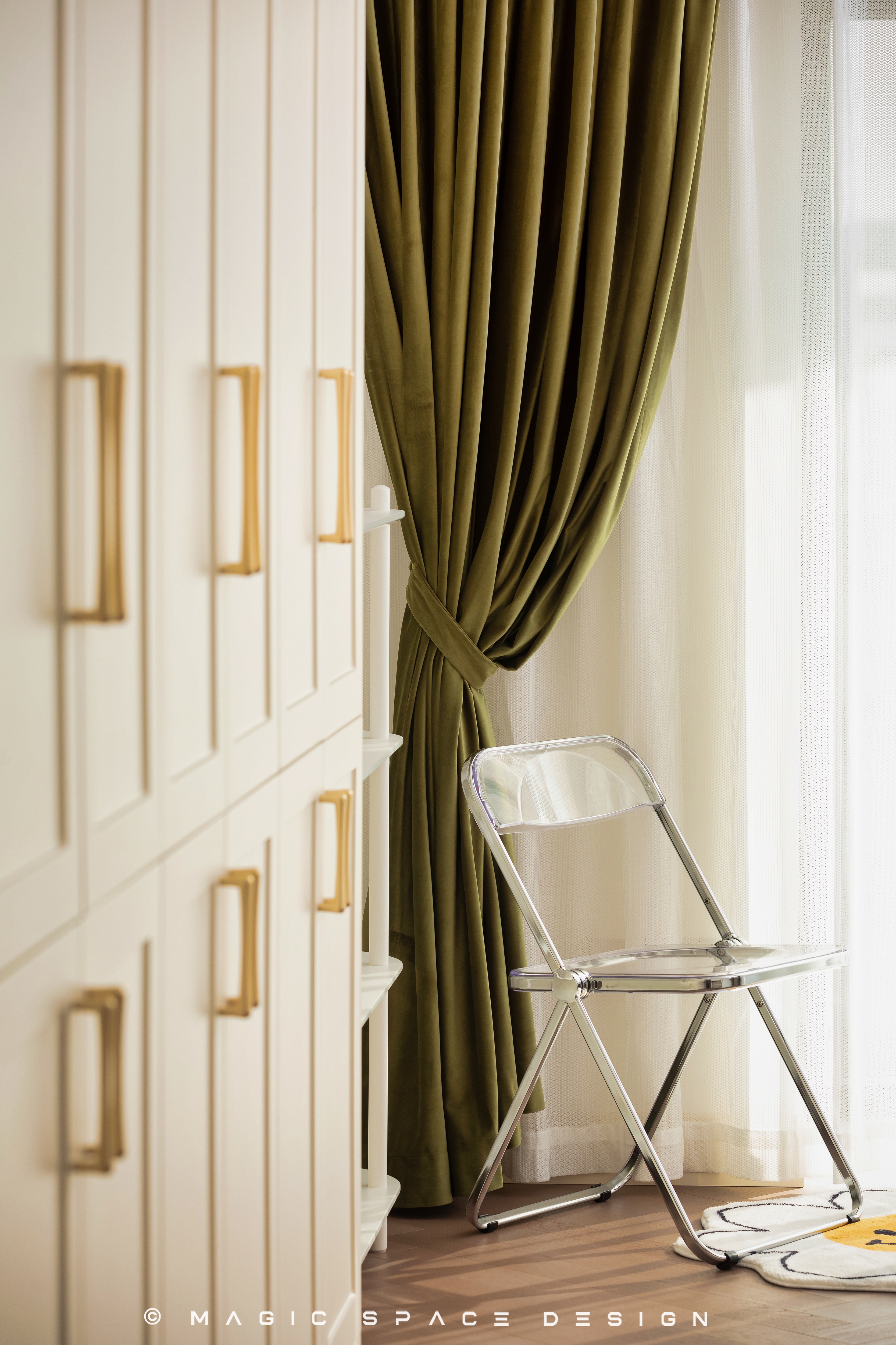 暖阳下的温柔轻法式丨麻吉家装定制-44