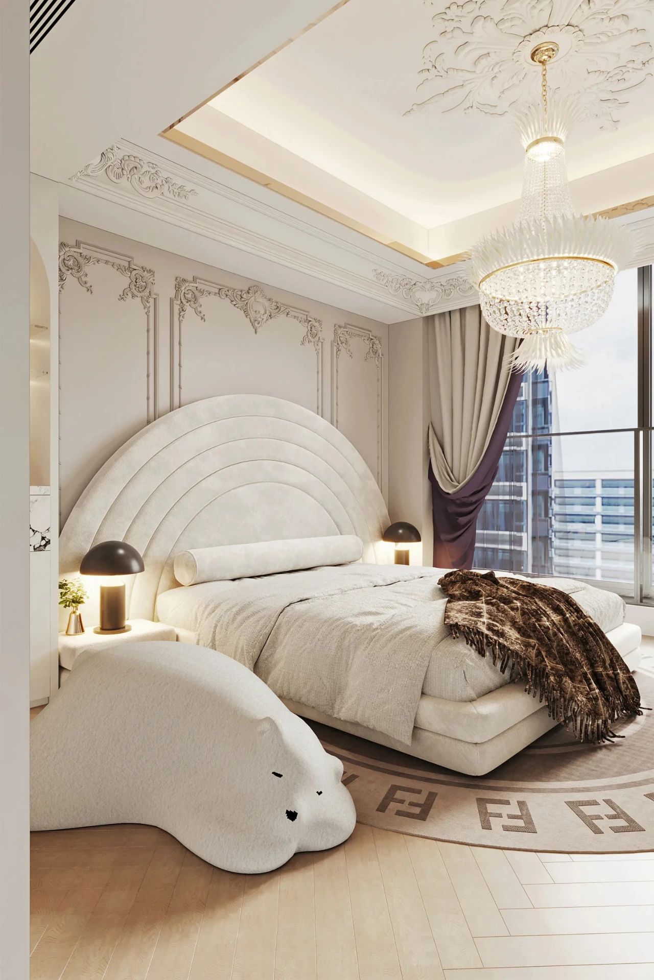 魔方空间丨上海256m²宝格丽公寓丨中国上海丨魔方空间设计-38