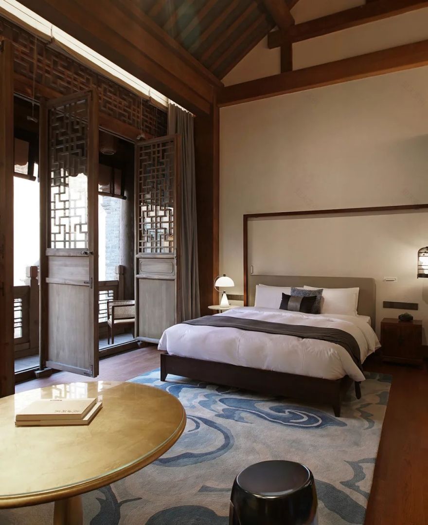 《西厢记》戏曲元素融入民宿设计,打造暧昧空间-114