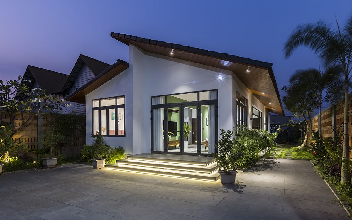 LA House – Ngôi nhà vườn hướng nội với khoảng sân và cây xanh quanh nhà | MK Design and Build-52