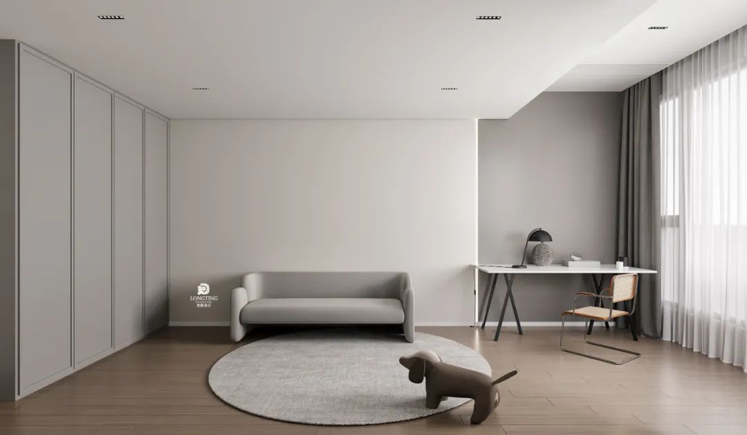 太湖天地 416 方·中性灰调的现代魅力丨中国湖州丨湖州悦美装饰设计-23