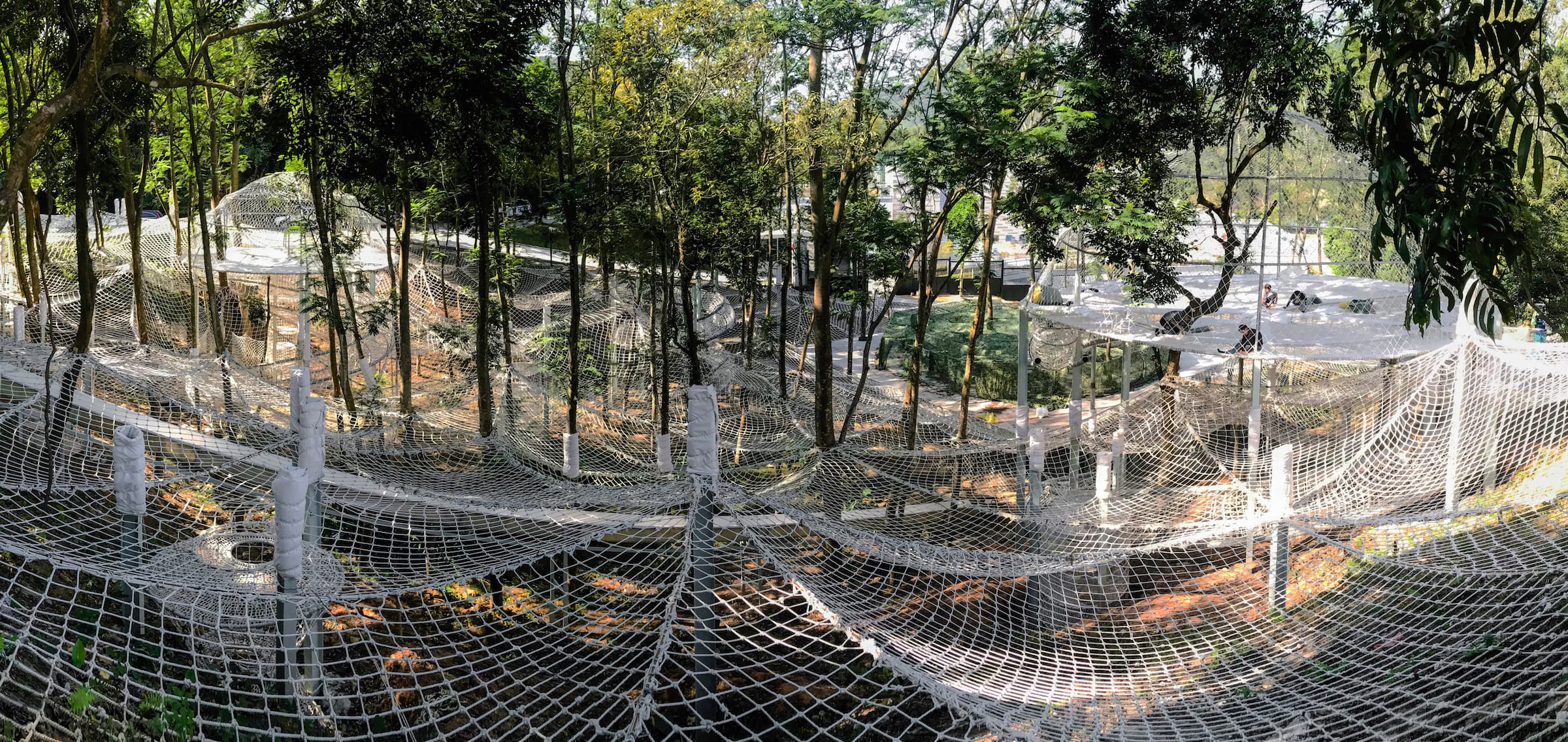 广东罗浮山谷林攀爬乐园-2