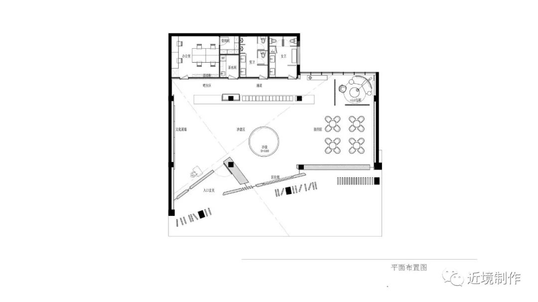 绿城凤起玉鸣城市展厅——白色丛林中的光影艺术-29