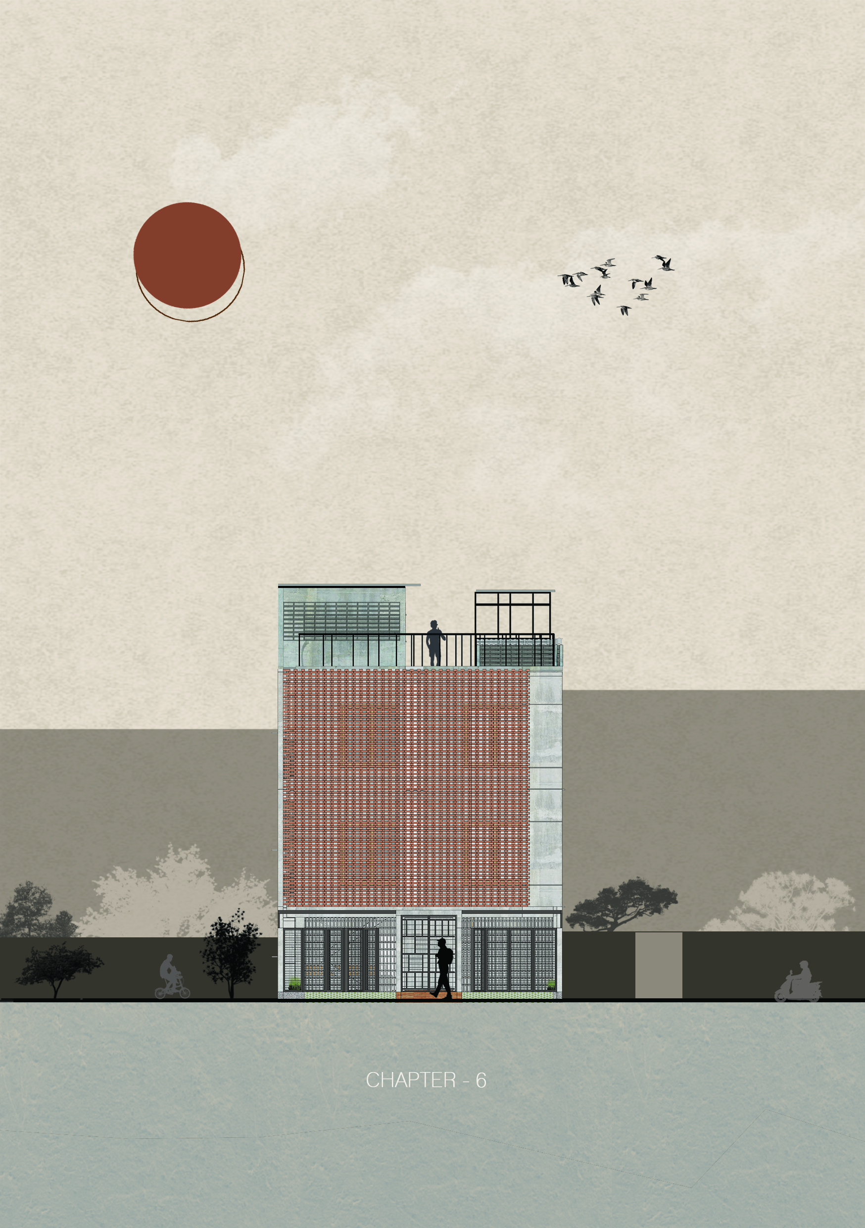 Permeable Junction Boarding House / Andyrahman Architect-21