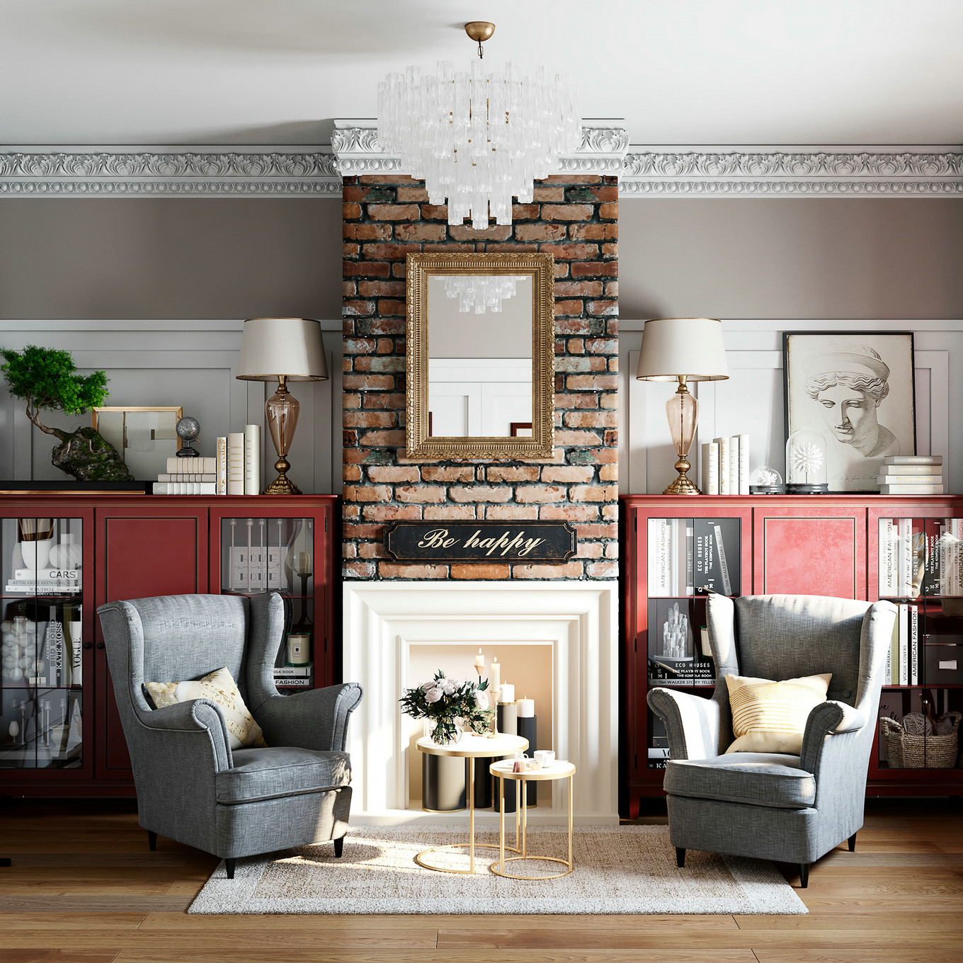 色彩盛宴 | 78 平混搭风格公寓设计-1