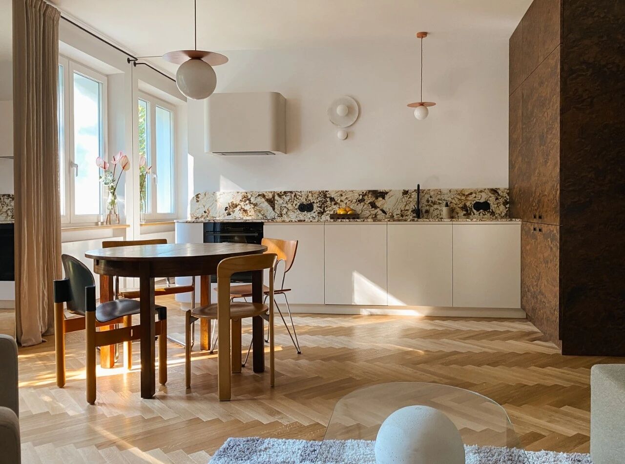 Julia Zembrzuska夫妻60㎡小家设计-4