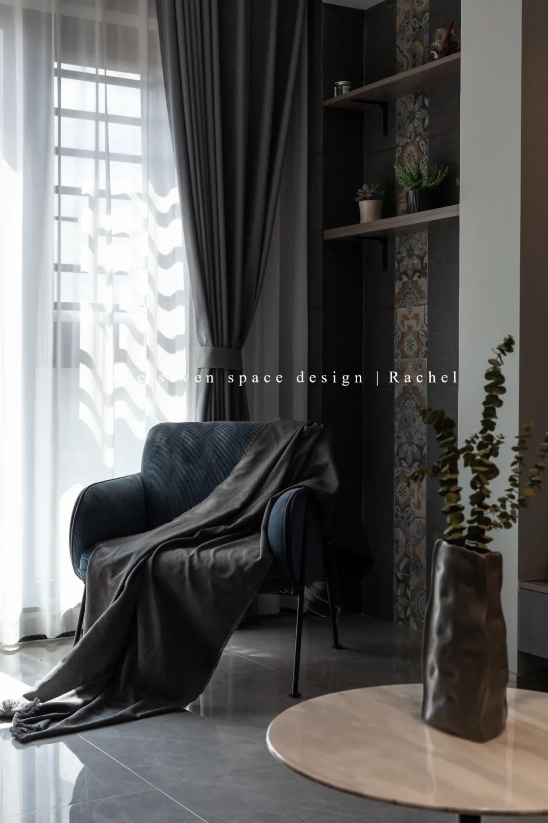 流淌岁月 · 港府四期现代家居设计丨one seven space design-29