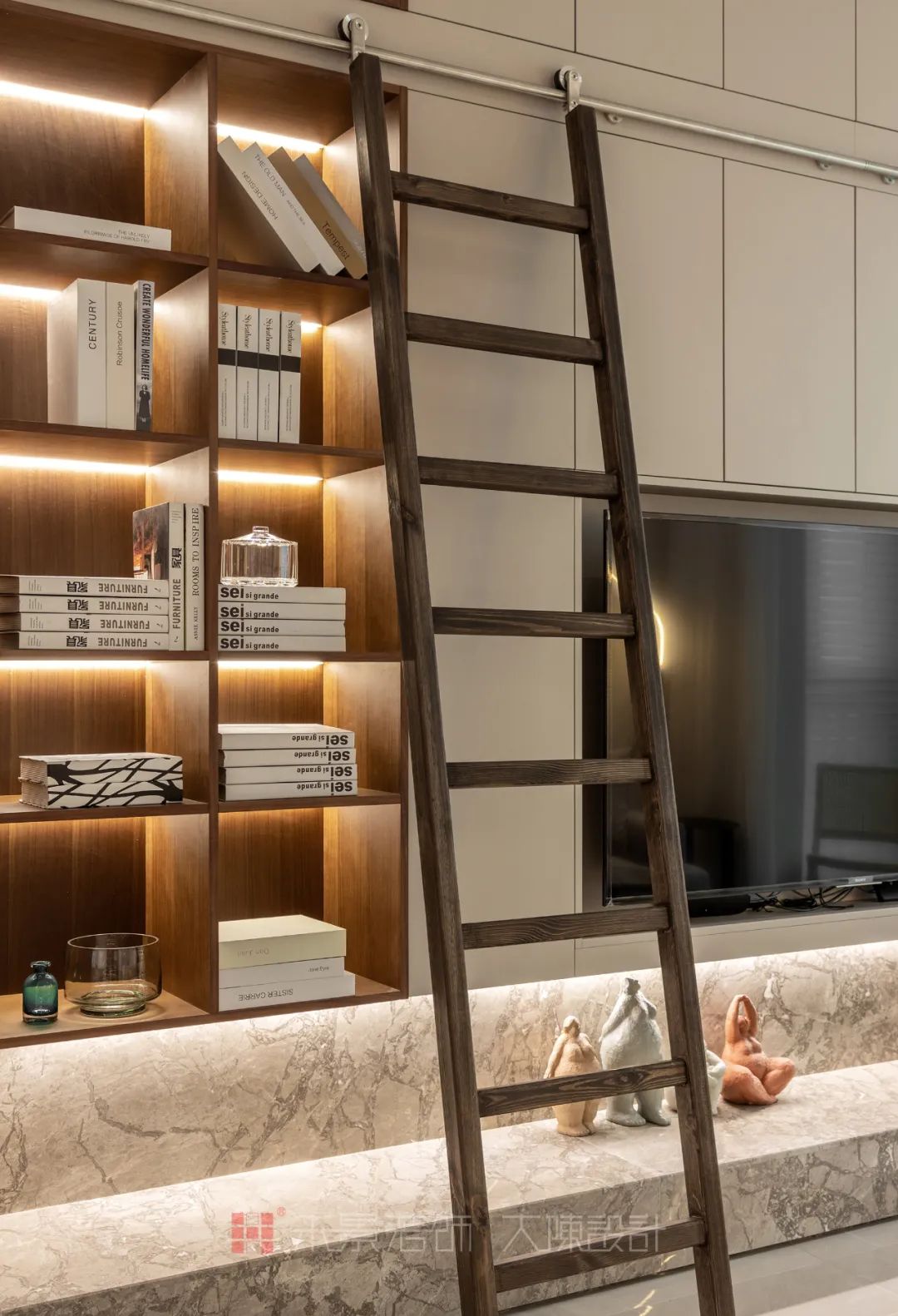 中南世纪城现代风家居,演绎优雅书香生活-16