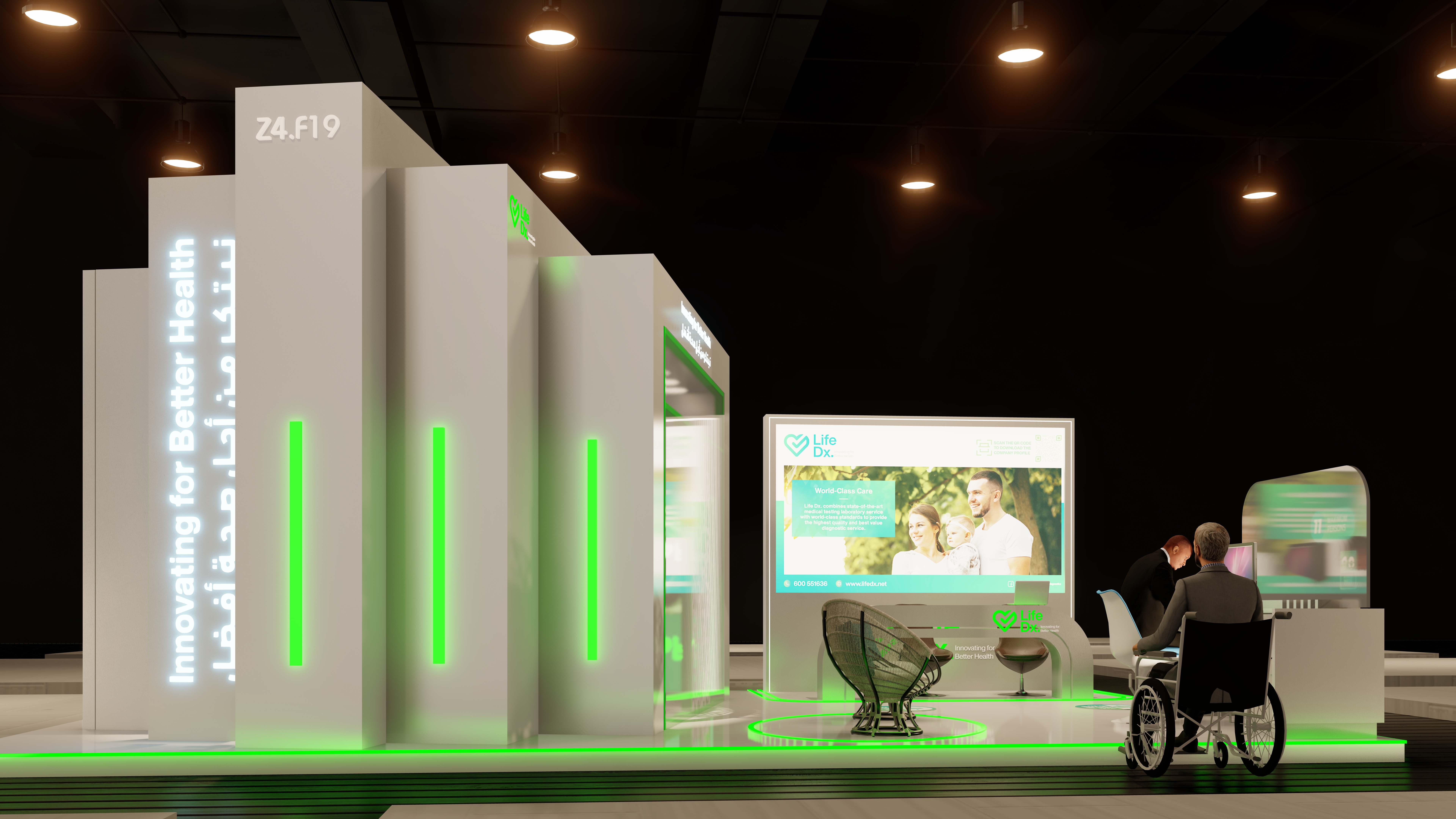 Cityscape Dubai Exhibition 2022 - Life DX Booth-14