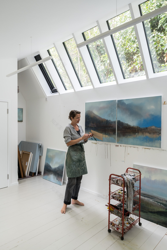 阿尔卑斯风艺术家工作室丨英国丨Archer + Braun-14