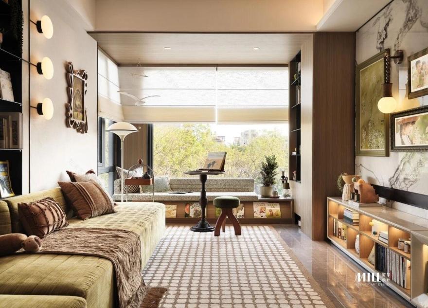 昆明万科·都会半岛99㎡&89㎡&126㎡样板间丨中国昆明丨深圳市蜜尔室内艺术设计有限公司-47