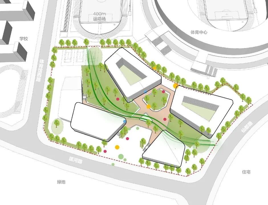 合肥市五十中学天鹅湖教育集团新建奥体校区项目丨中国合肥丨基准方中建筑设计股份有限公司·合肥分公司-41