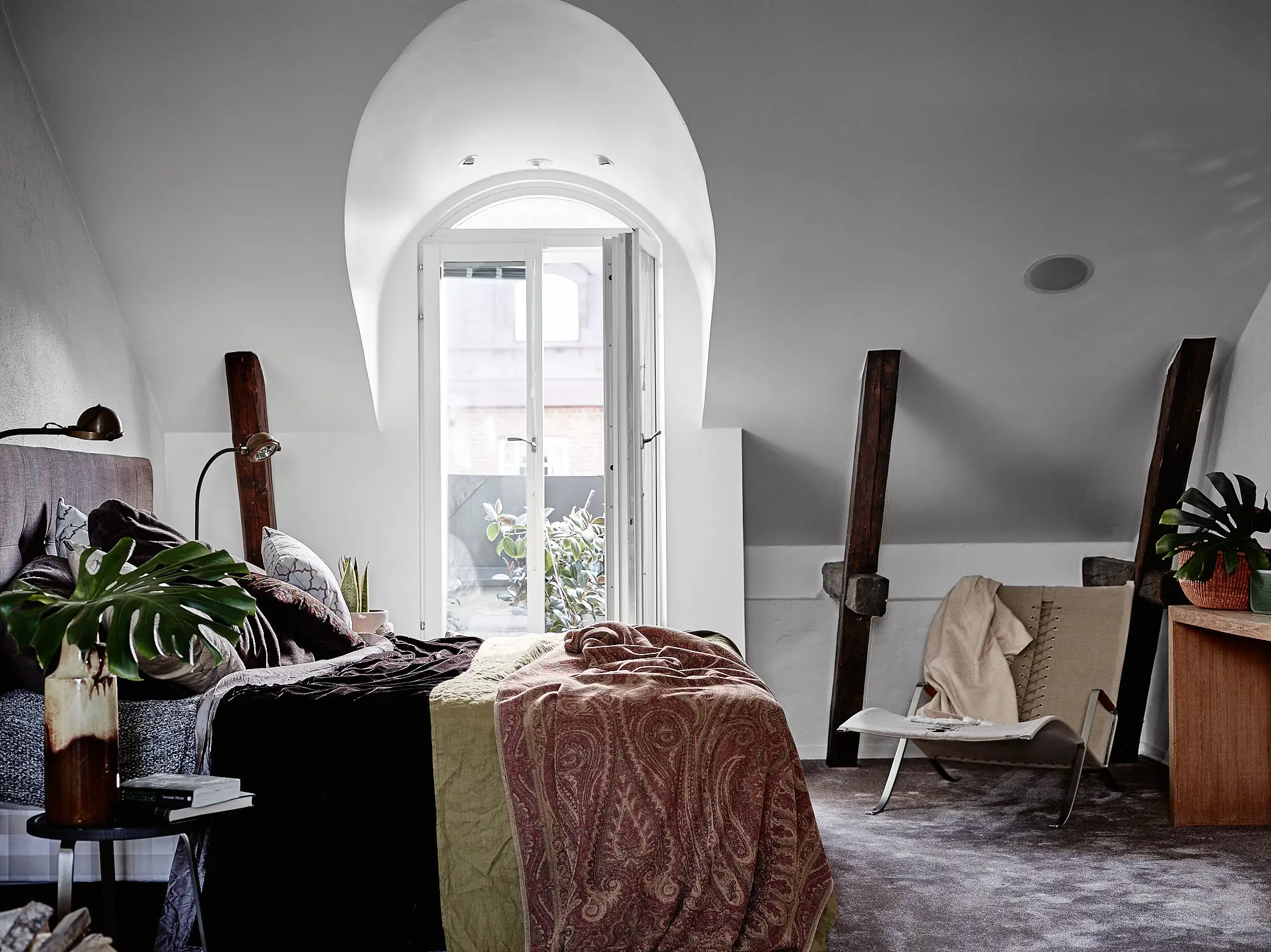 "斯德哥尔摩特色 loft，超大空间里的宁静天堂"-16