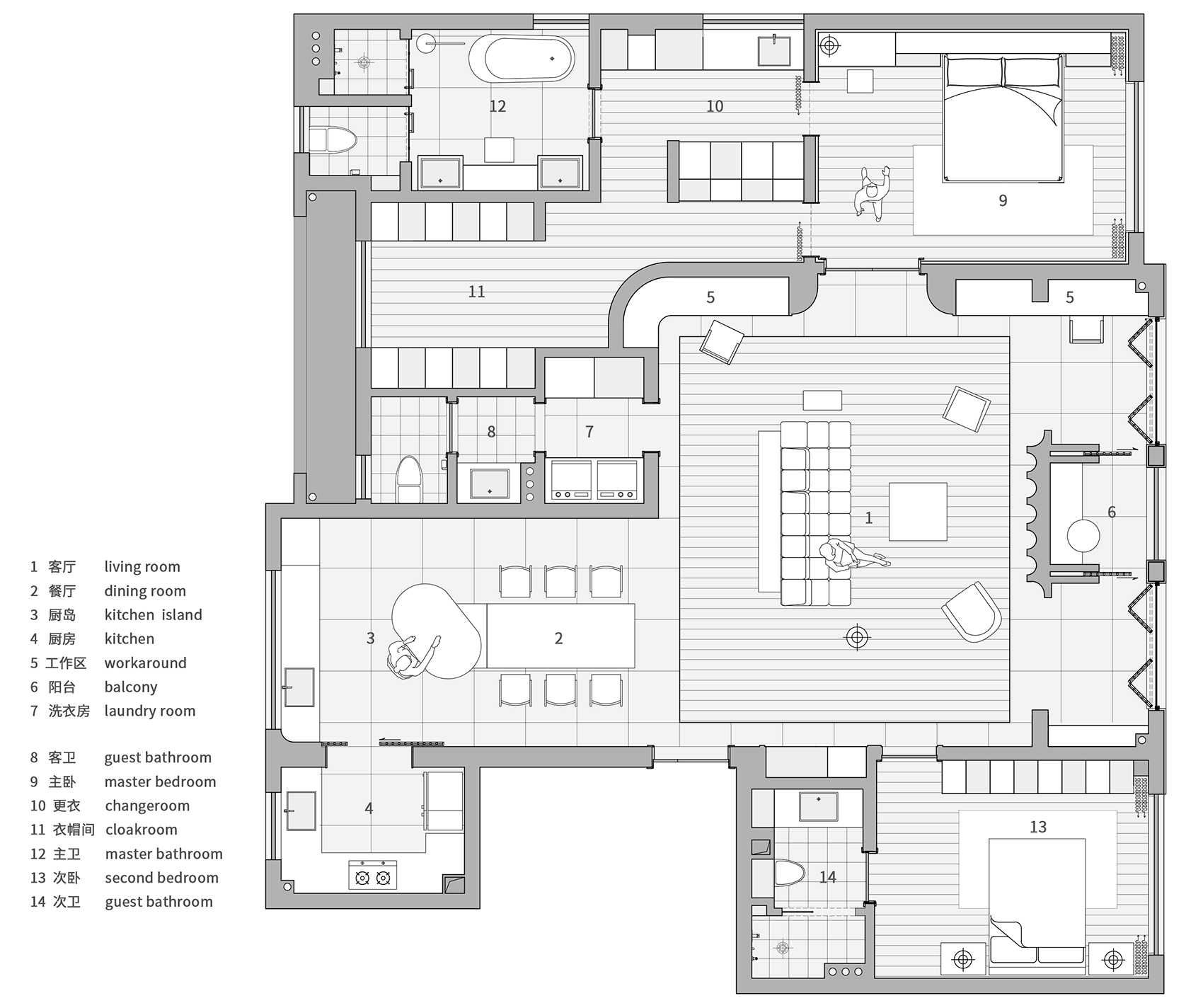 海宁住宅 – 伊顿丨中国嘉兴丨杭州山地土壤室内设计-37