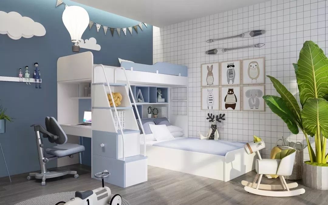 打造孩子的“魔法城堡”——志邦网红儿童房设计-69