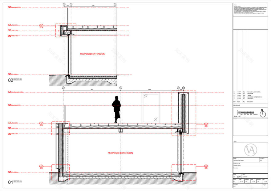 英格兰退休夫妇的现代家居改造-66