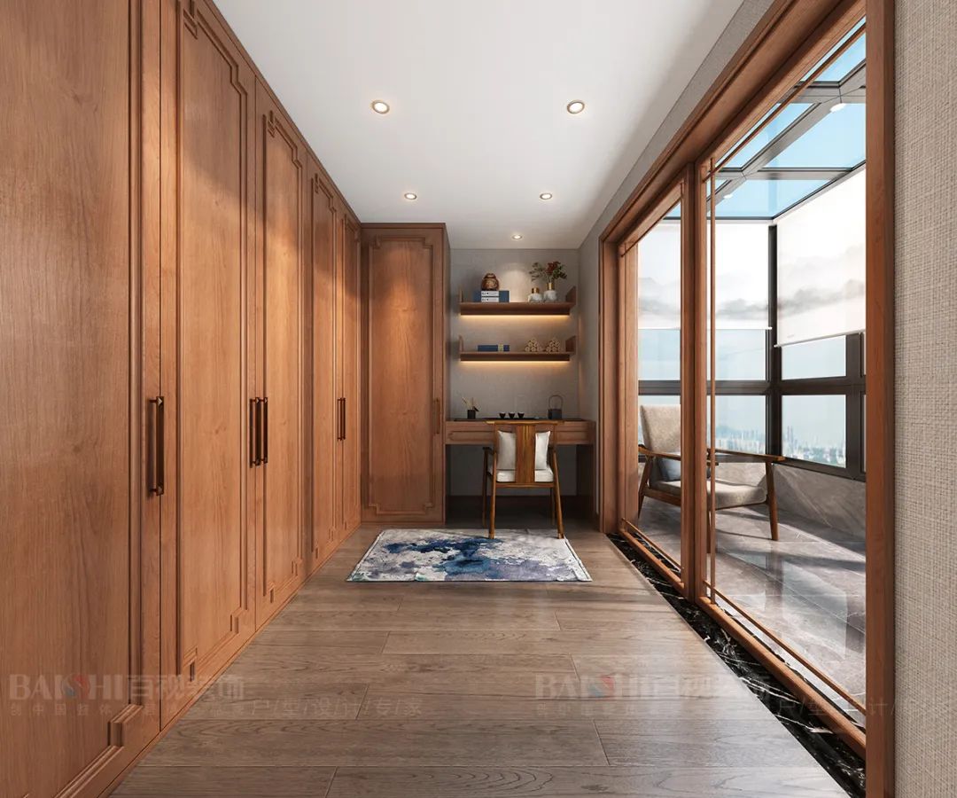 新中式风格设计案例赏析 | 东方美学与现代元素的完美融合-75