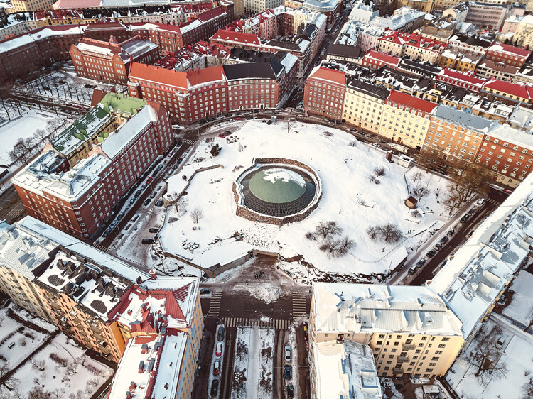 赫尔辛基 Temppeliaukio 教堂丨芬兰赫尔辛基丨Timo 和 Tuomo Suomalainen 兄弟-2