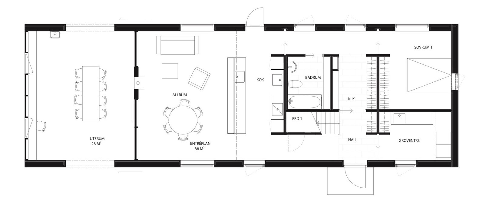 瑞典南部村庄小屋，无处无景的理想居所 / Jonte Norin-16