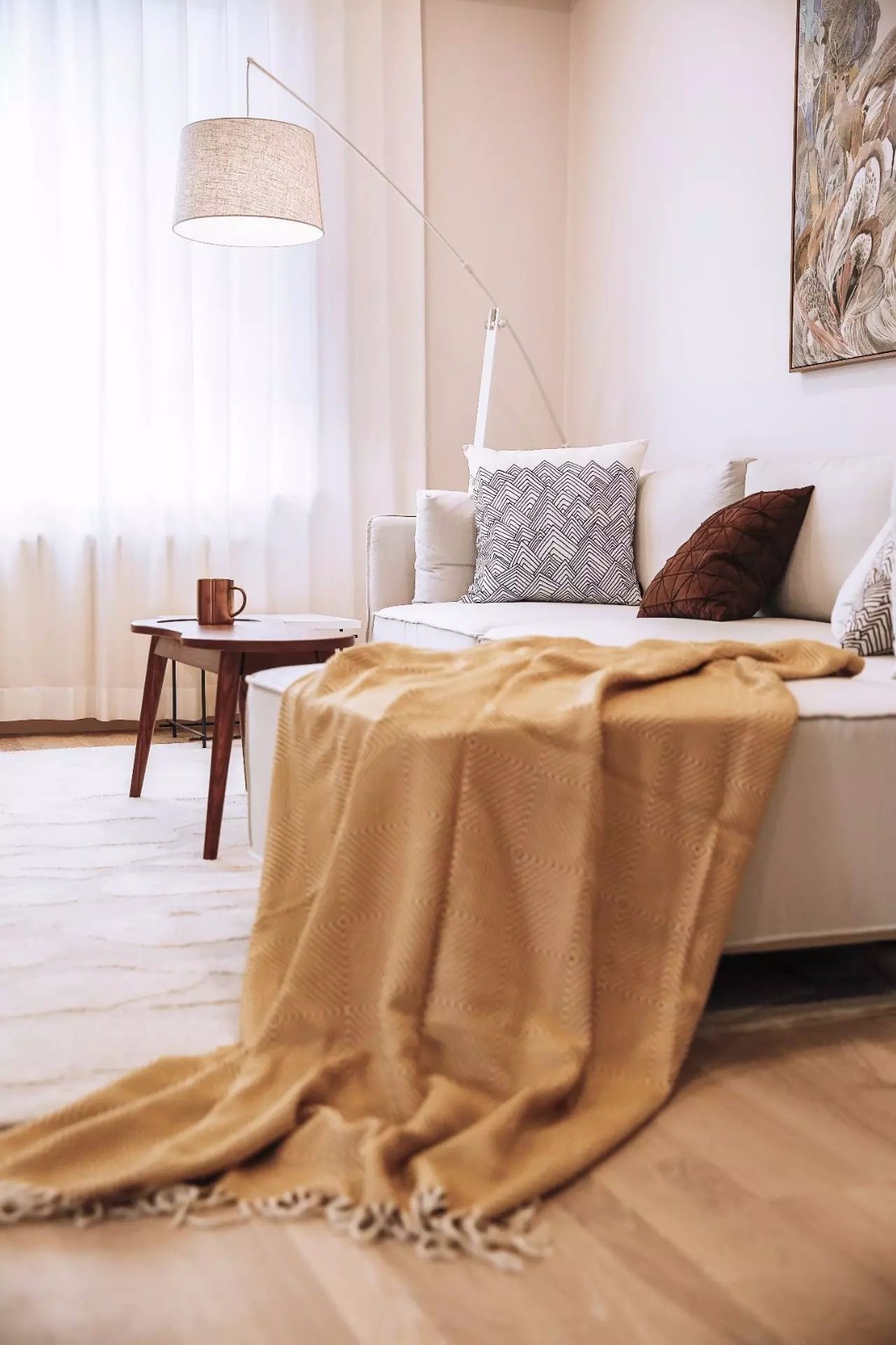 65 岁老太打造 107㎡前卫北欧风家居,成为年轻人羡慕的模样-17