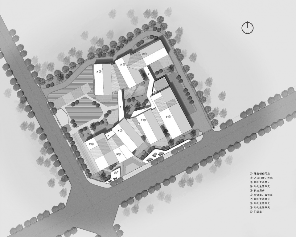 成都天府三幼 | 童真趣味的坡顶小屋建筑群-64