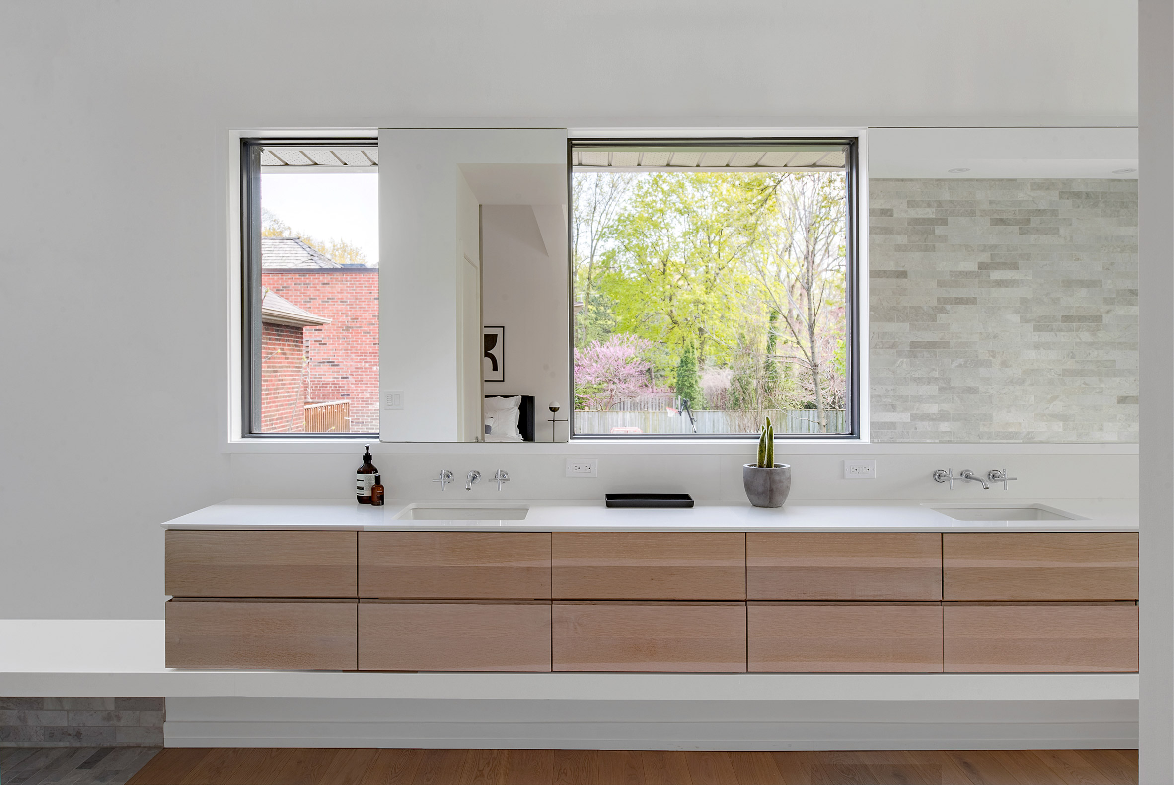 Studio AC renovates Toronto home to mimic New York apartment-12