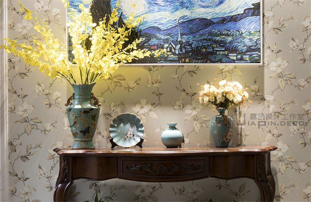 嘉品新作-花样年花郡150平美式风-5