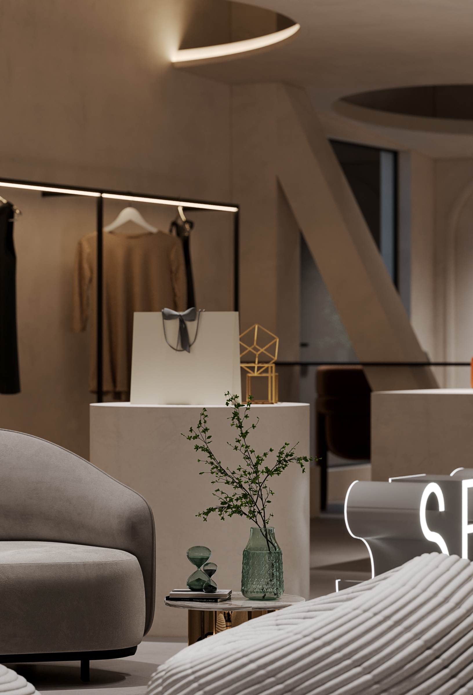 涩谷女装店设计丨唯·设计-25