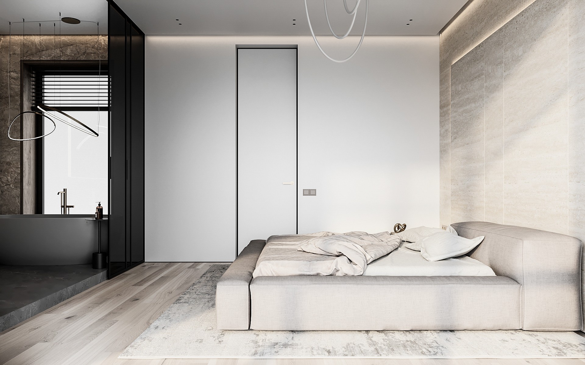 高级灰色系住宅设计-12