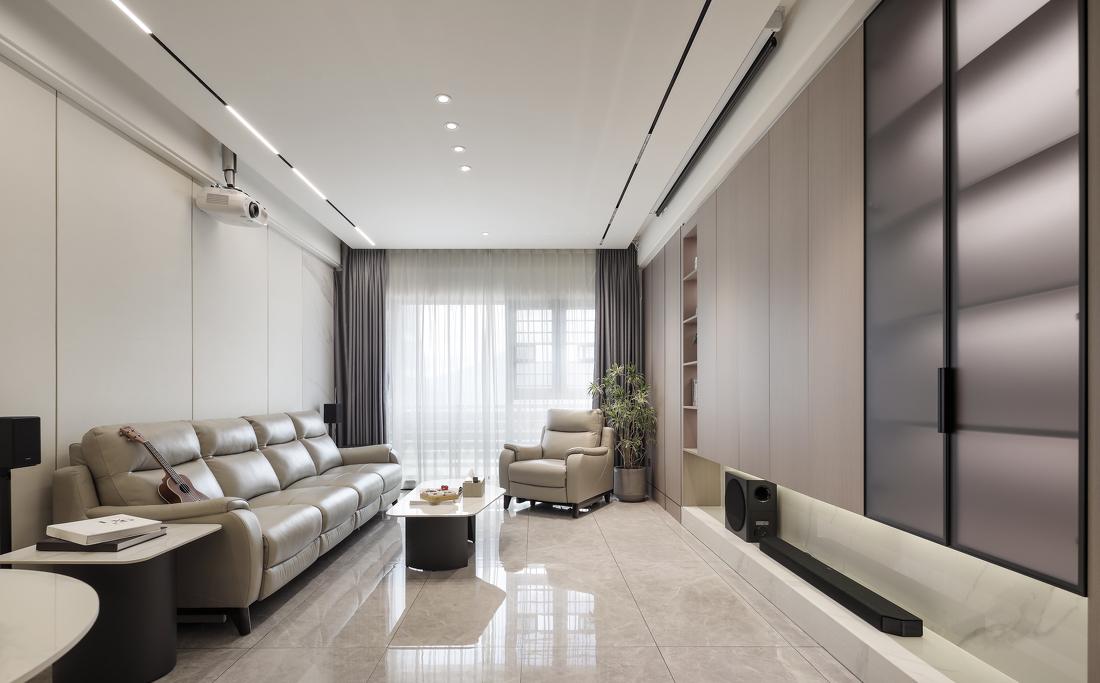 广州粤海城现代轻奢平层丨AL.Design-9