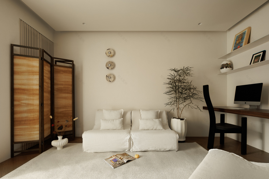 宅家图书馆丨中国合肥丨郝泽伟设计工作室-5