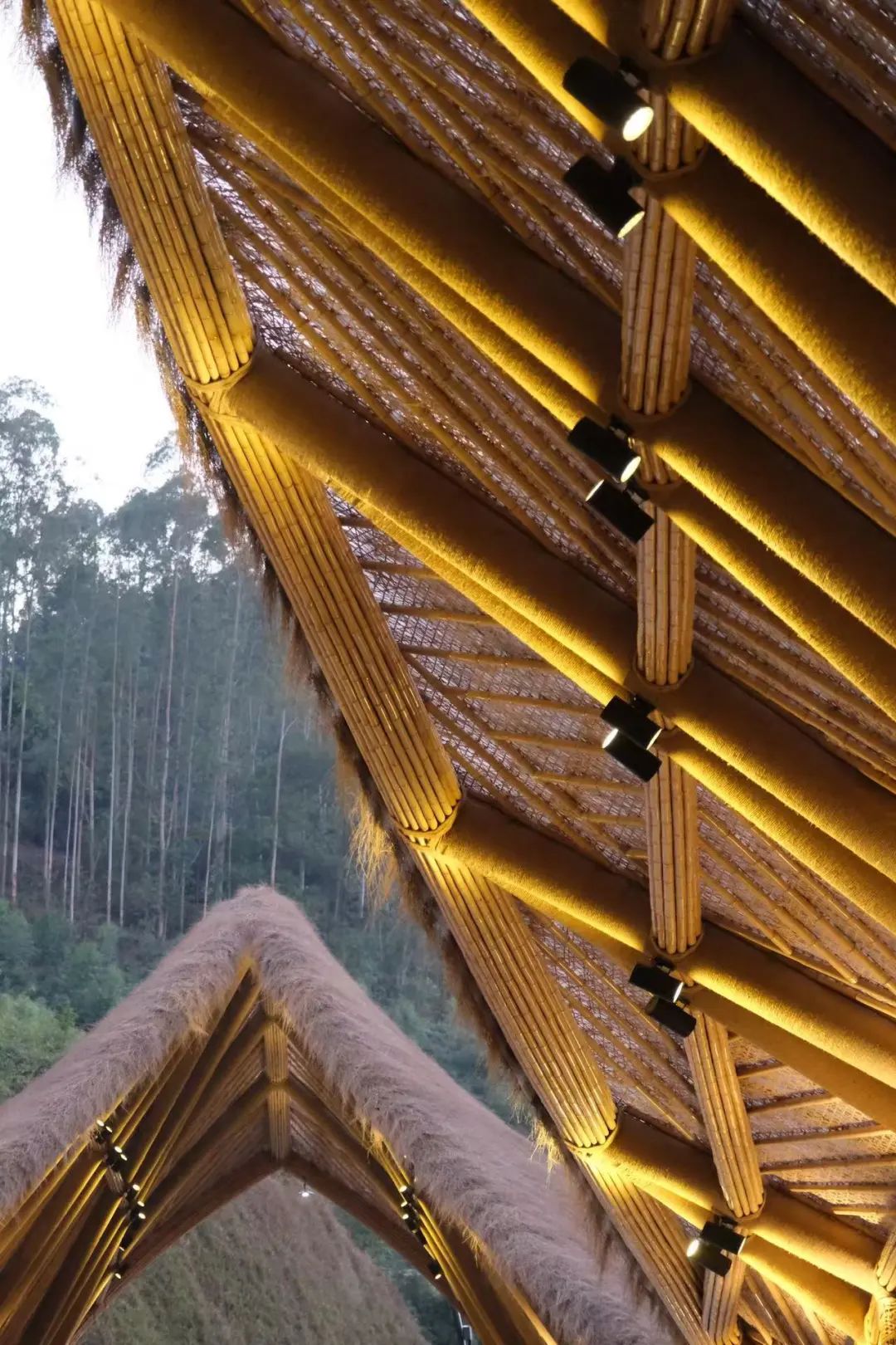 竹境案例|天人山水大地艺术园-竹桥-6