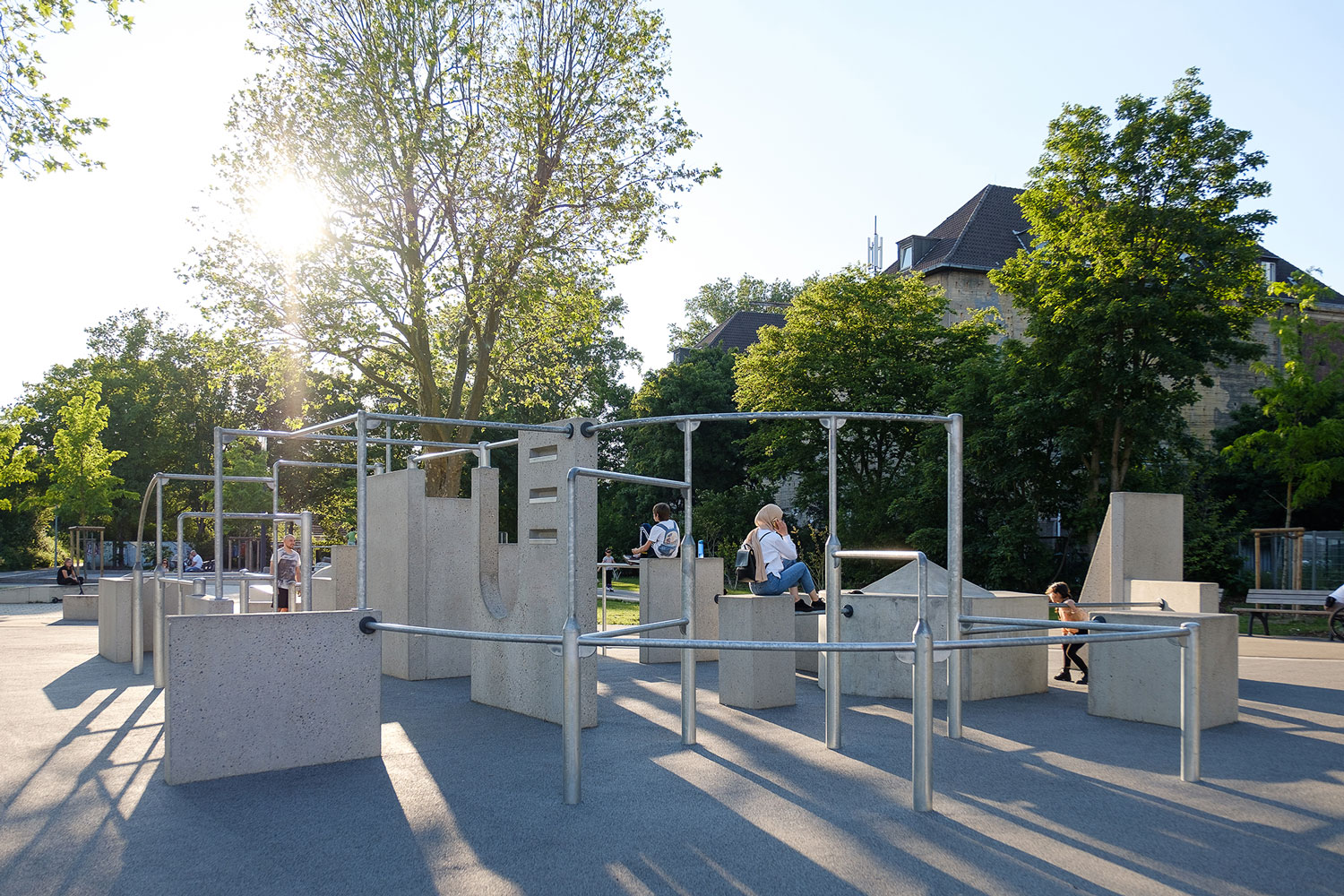 德国达姆施塔特户外空间重塑丨德国杜塞尔多夫-11