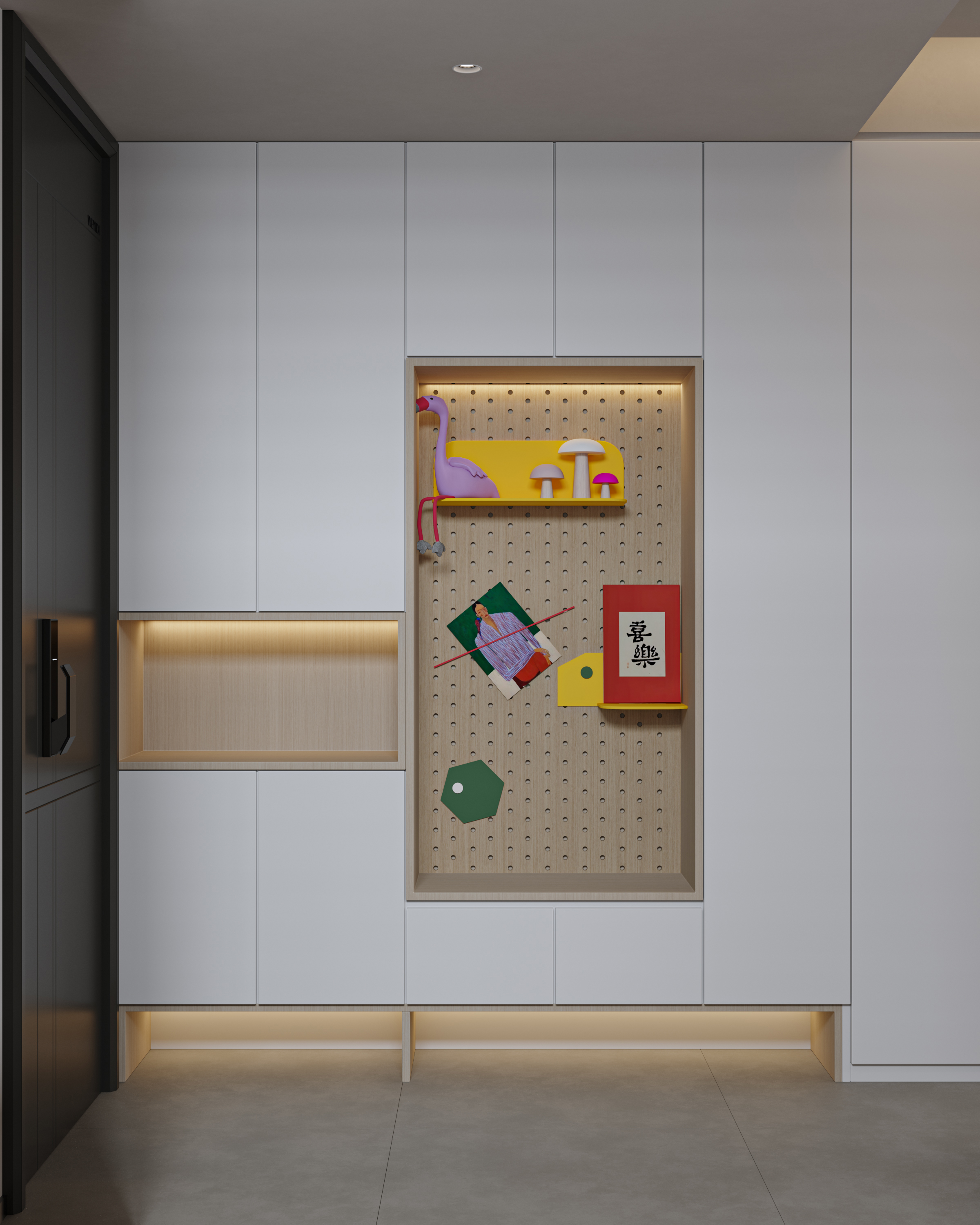 原木风去客厅化家装-11