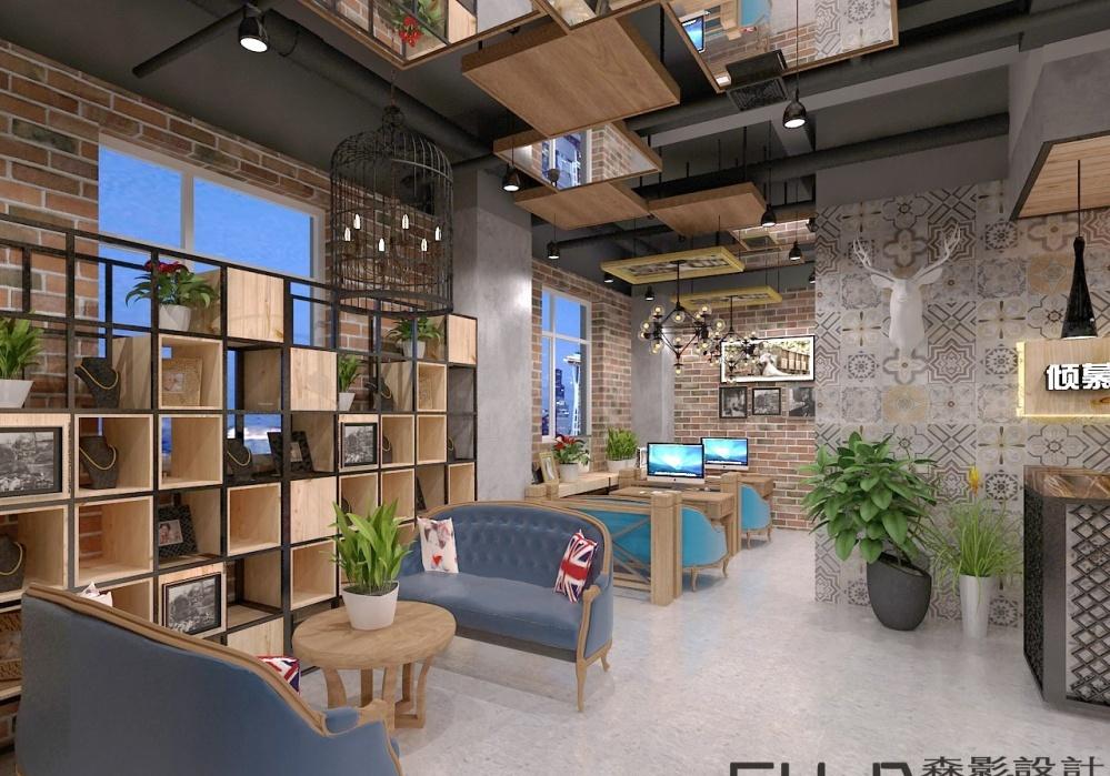 甘肃白银伯爵婚纱礼服馆儿童影楼空间设计-2