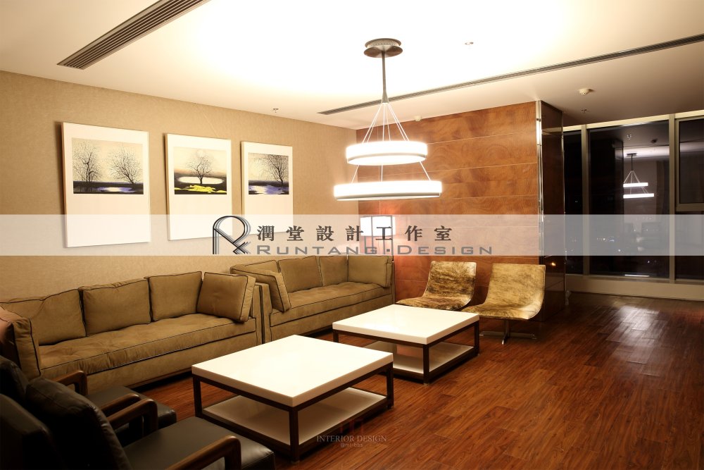 某公司高管办公层设计 | 空间划分与功能融合的典范-43