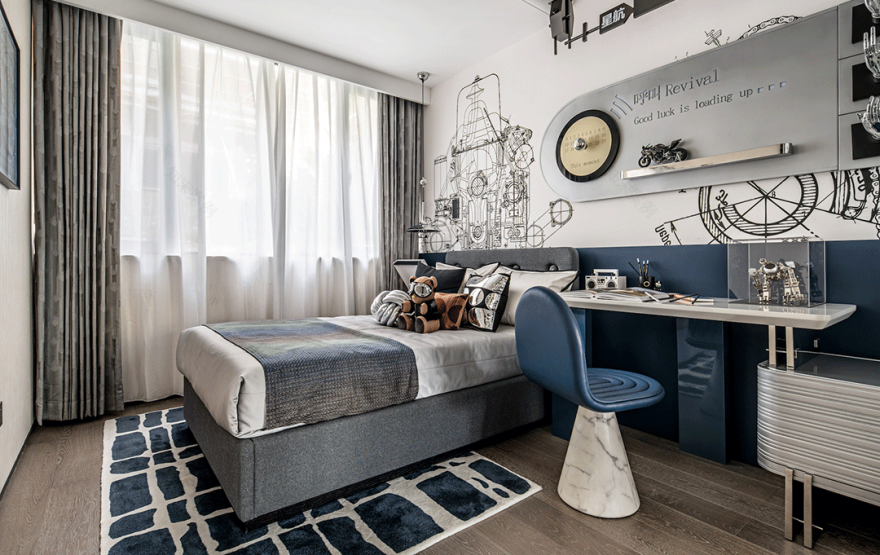 广州越秀·星航 141㎡样板房丨中国广州丨广州安研室内设计咨询有限公司-36