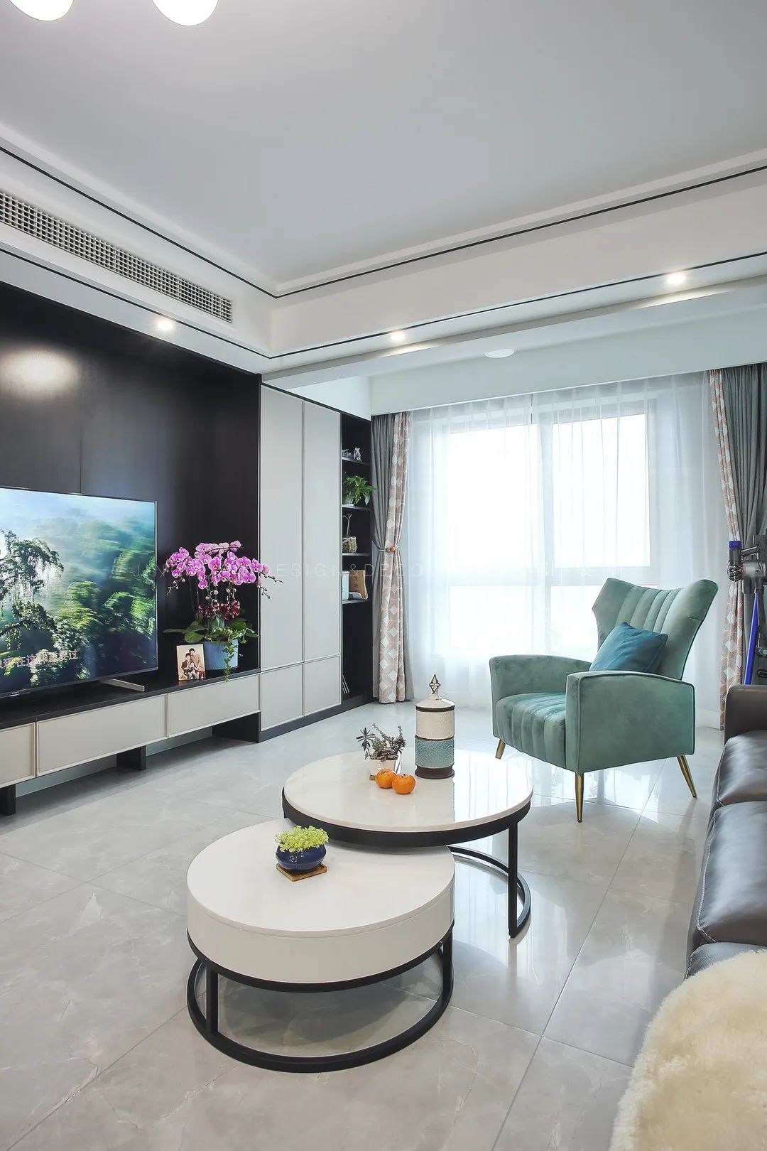 境远装饰 | 110㎡轻奢++ 北欧风混搭设计,演绎优雅变奏曲-33