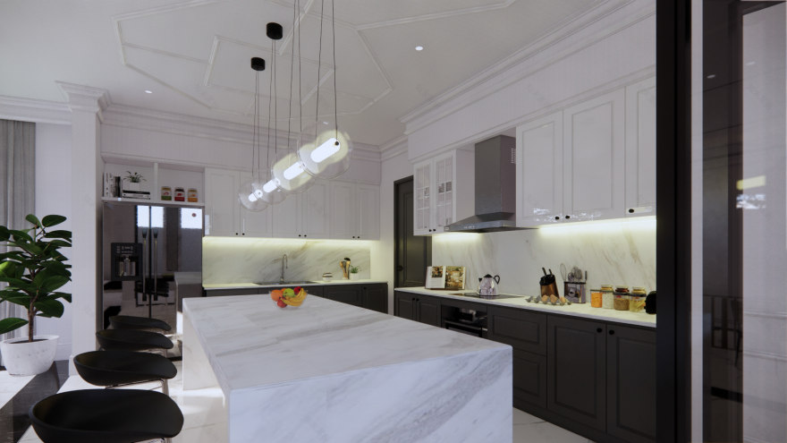 过渡风格室内装饰丨菲律宾丨FM Furukawa 建筑设计服务公司-8