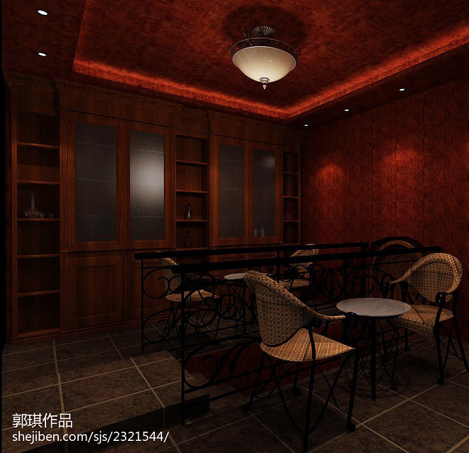 温哥华森林100平米别墅豪宅装修案例-12