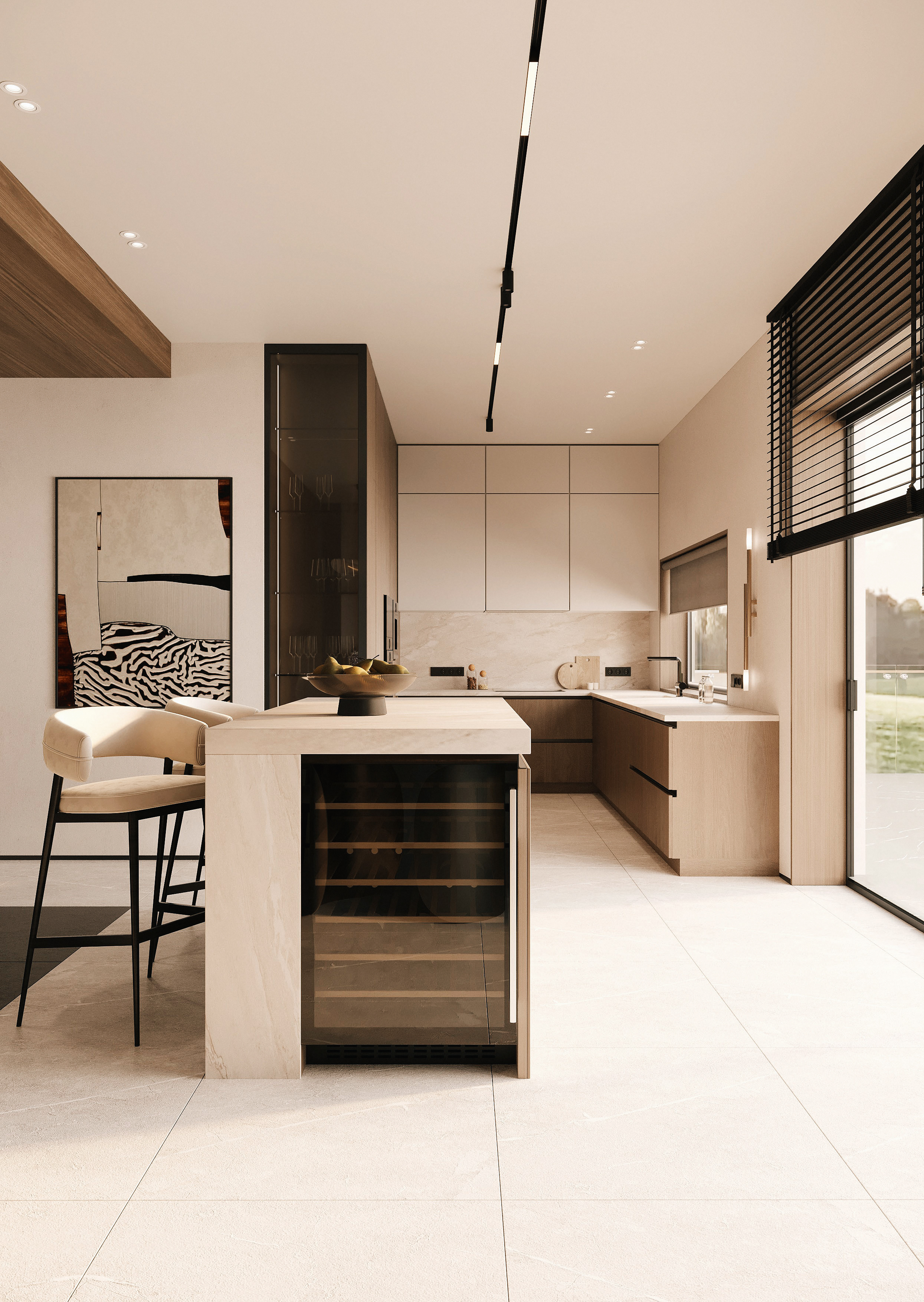 Private cottage on the lake shore 130 m2, first floor-5