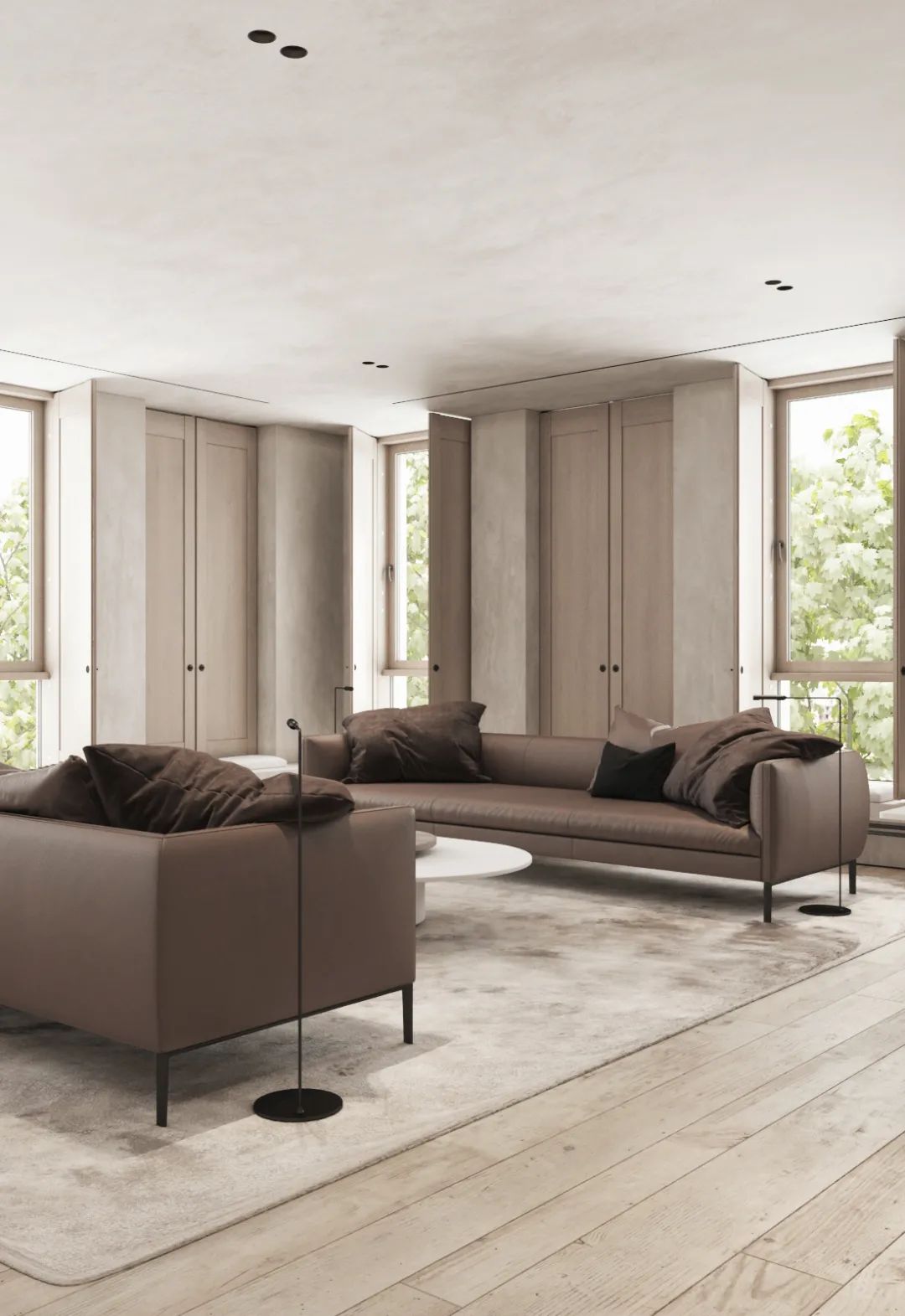 乌克兰设计师 Vitaliy Vorobey 的极简主义空间设计-47