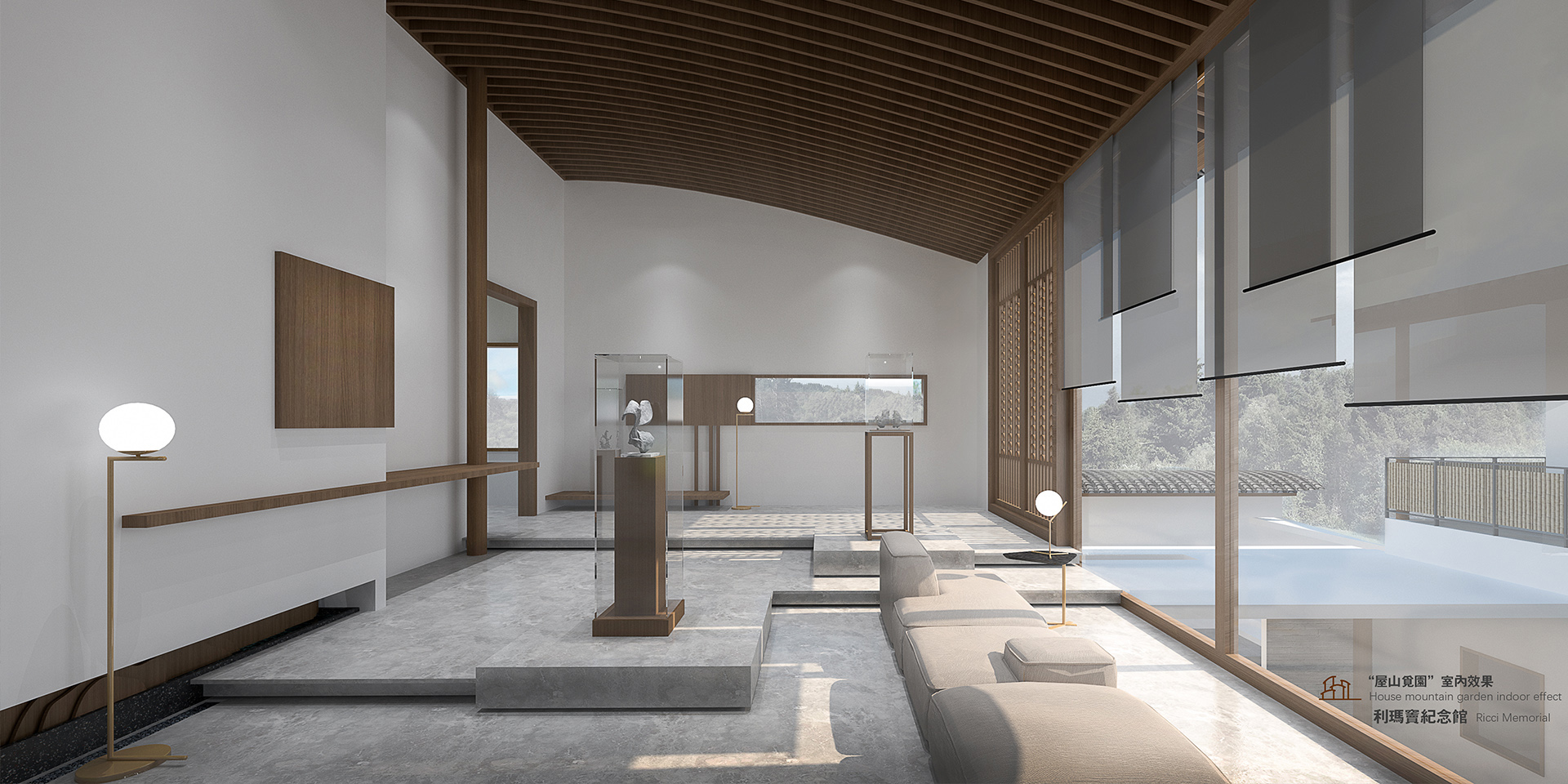 屋山觅园·文化中心丨卓美设计-39