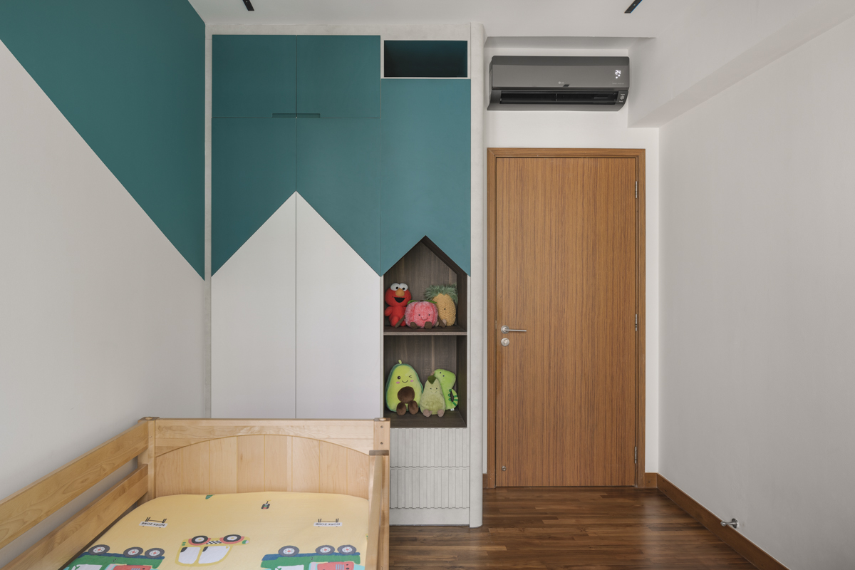 Waterfront Key 3卧室+1书房公寓室内设计丨新加坡丨The Interior Lab-33