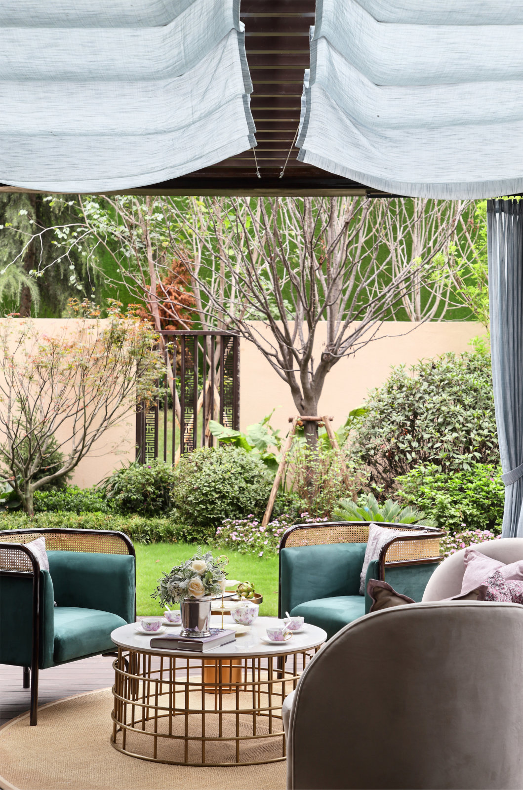 西安龙湖紫杉别墅样板间 | 新中式风格演绎古都神韵-42