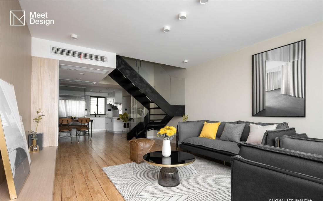 80㎡北欧风复式公寓,取舍有道,释放空间潜能-13